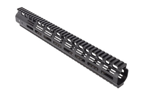 Noveske Rifleworks 15in NHR Hybrid M-LOK rail for the AR15 features full length top and bottom M1913 picatinny rails